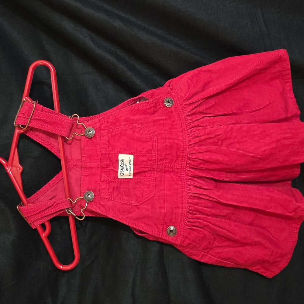 Oshkosh Red Jumper Dress